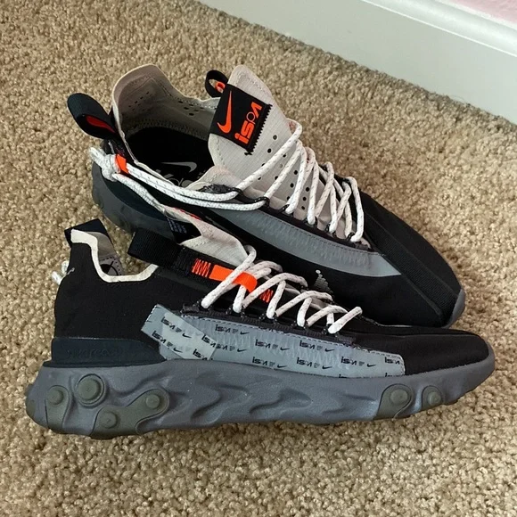 Nike Sneaker Nike Ispa React Wr Black Nike React Runner Mid WR